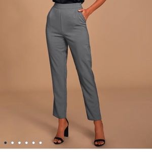 Lulus High-Waisted Trouser Pants